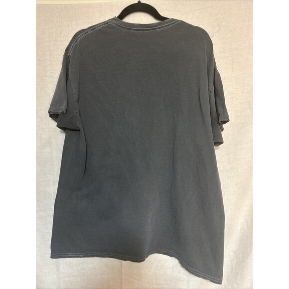 Eazy-E NWA Compton Men's Black Dye Wash Distressed Graphic T-Shirt XL - Picture 3 of 5